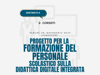 Progetto per la formazione del personale scolastico sulla didattica digitale integrata – Corsisti